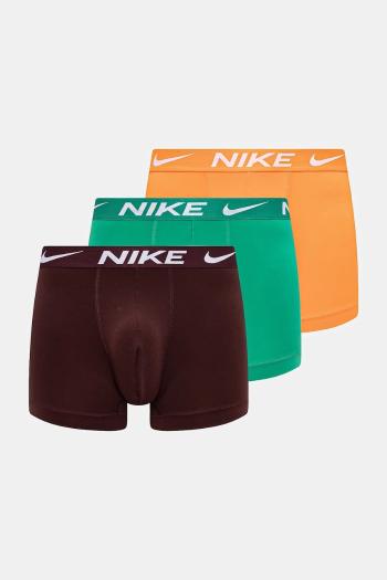 Boxerky Nike 3-pak pánske, zelená farba, 0000KE1157