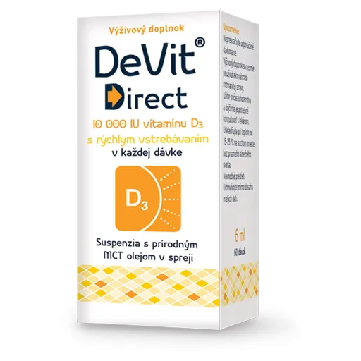 DEVIT Direct 10000 IU sprej 6 ml