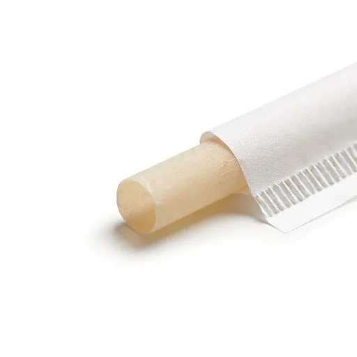 EURO STRAWS - Prírodná bambusová slamka Shakey 8x230mm, 160ks, jednotlivo balené