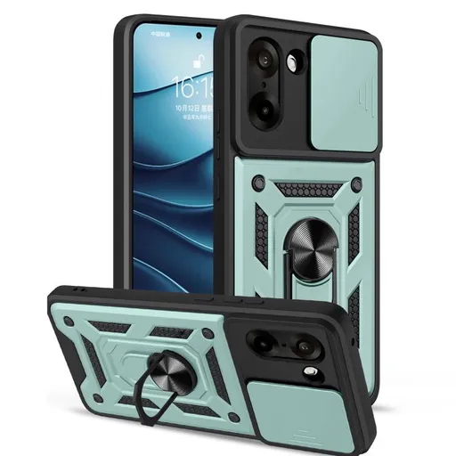 RING CAMERA Kryt s držiakom pre OnePlus Nord CE 5 5G zelený