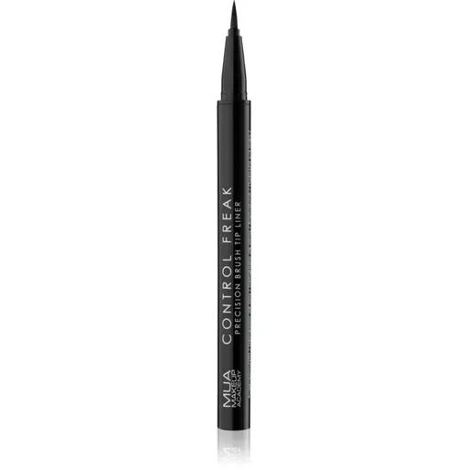 MUA Makeup Academy Control Freak očná linka v pere odtieň Jet Black 0.5 g