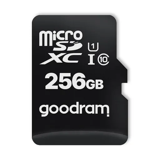 Pamäťová karta GOODRAM microSDHC 256GB UHS-I Class 10 + adaptér