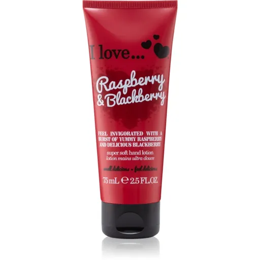 I Love Raspberry & Blackberry krém na ruky 75 ml