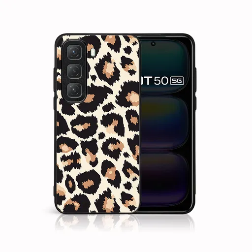 MY ART Ochranný kryt pre Infinix Hot 50 LEOPARD PRINT (238)