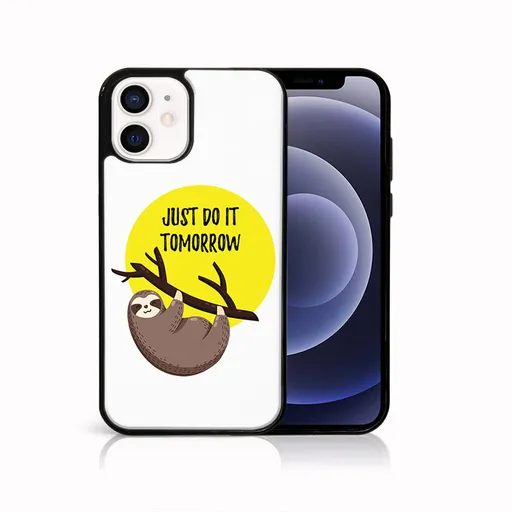 MY ART Ochranný obal pre Apple iPhone 12 mini SLOTH (188)