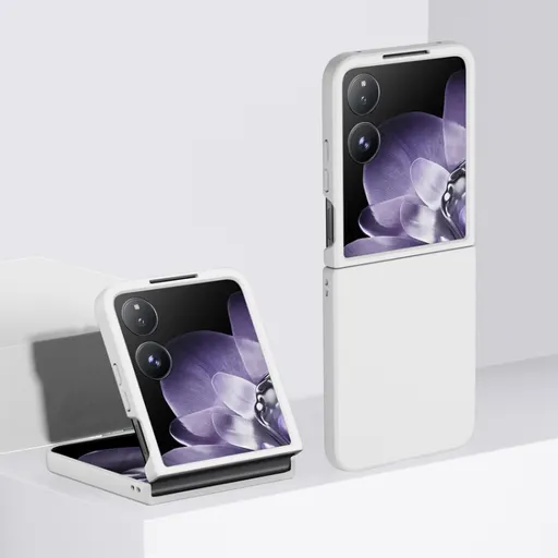 PLASTIC Ochranný plastový kryt pre Xiaomi MIX Flip biely