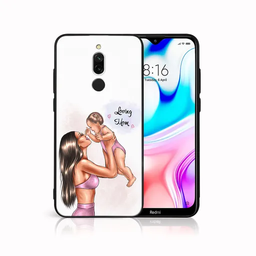 MY ART Ochranný obal Xiaomi Redmi 8-LOVING MOM (115)