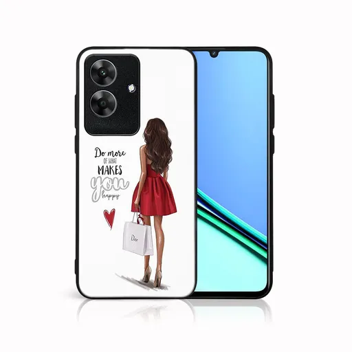 MY ART Ochranný kryt pre Realme Note 60 RED DRESS (137)