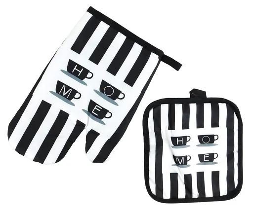 MAKRO - Chňapka sada 2ks, rukavica a podložka, HOME