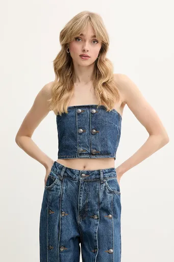 Džínsový top Rotate