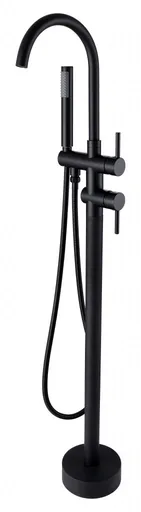 BESCO - Stojánková vaňová batéria ILLUSION II Čierna BABWIIICZ