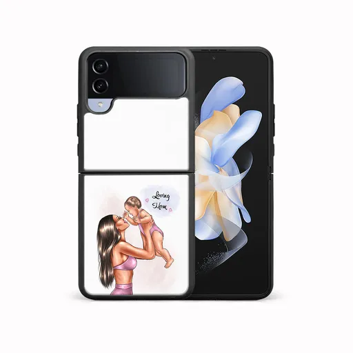 MY ART Ochranný kryt pre Samsung Galaxy Z Flip4 5G LOVING MOM (115)