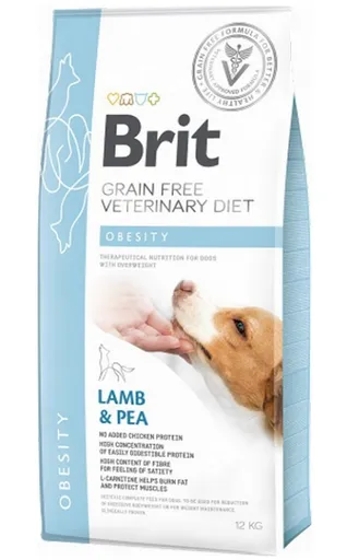 Brit Veterinary Diets GF dog Obesity granule pre psy 12 kg
