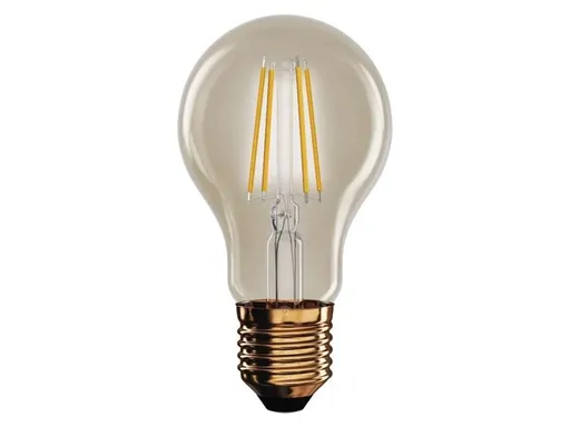Žiarovka LED E27 4,5 W A60 biela teplá EMOS Z55032 Vintage
