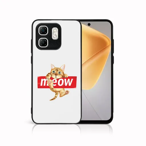 MY ART Ochranný kryt pre Infinix Hot 50i MEOW (183)