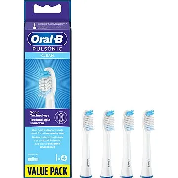 Oral-B Pulsonic Clean, 4 ks – Náhradné hlavice (4210201245643)