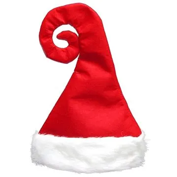 Čepice Santa Claus zakroucená - Vánoce (5907667274285)