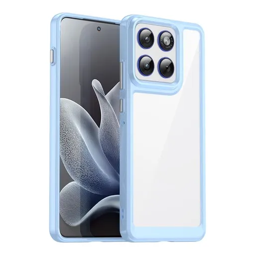 CRYSTAL Ochranný kryt pre Motorola Edge 70 modrý