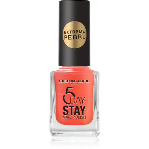 Dermacol 5 Day Stay Extreme Pearl lak na nechty s perleťovým leskom odtieň 3 11 ml