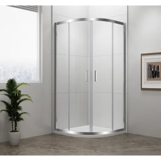 Polysan Easy sprchový kút štvrťkruh 90x90 cm EL2615