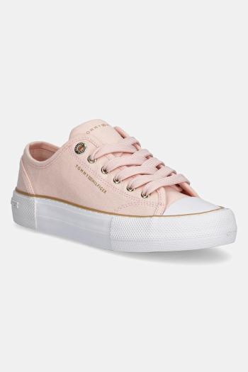 Detské tenisky Tommy Hilfiger ružová farba, T3A9-33733