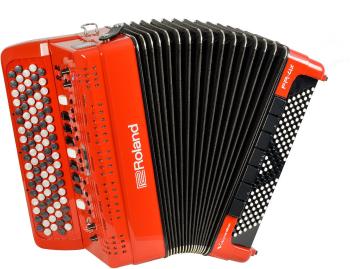 Roland FR-4x Gombíkový akordeón Red