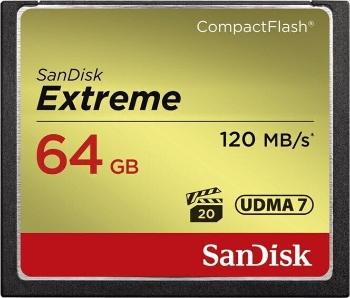 SanDisk Extreme CompactFlash 64 GB SDCFXSB-064G-G46 CompactFlash 64 GB Pamäťová karta