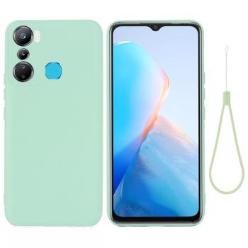 RUBBER Ochranný kryt pre Infinix Hot 20i zelený