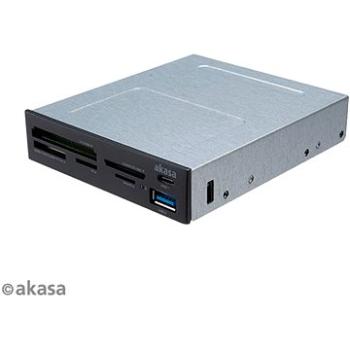 AKASA Čtečka paměťových karet 3.5" USB3.0 s UCB Type C / AK-ICR-33 (AK-ICR-33)