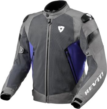 Rev'it! Jacket Control Air H2O Grey/Blue XL Textildzseki