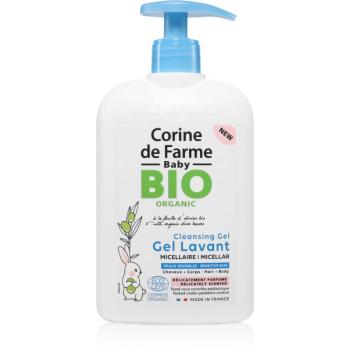 Corine de farme Baby BIO Cleansing Gel micelárny gél na telo a vlasy pre deti 500 ml