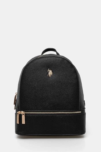 Ruksak U.S. Polo Assn. Jones dámsky, čierna farba, malý, jednofarebná, BEUJE8653WVP