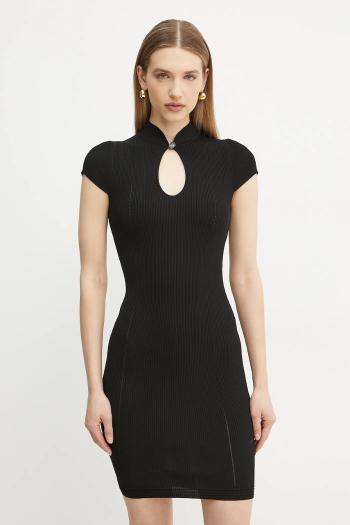 Šaty Guess MALIA čierna farba, mini, priliehavá, W5GK46 Z3L10
