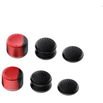 iPega P5006 Silikónové krytky ovládacích páčok pre PS5 6 ks Black/Red (PG-P5006)