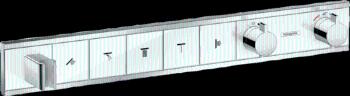 Sprchová batéria Hansgrohe Rainselect bez podomietkového telesa biela / chróm 15358400
