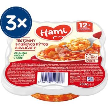 Hami Tanierik Cestoviny s duseným stehnom a paradajkami 3× 230 g (8590340121463)