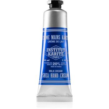 Institut Karité Paris Milk Cream Shea Hand Cream hydratačný krém na ruky s bambuckým maslom tube only 30 ml