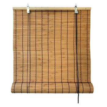 Natúr színű bambusz roló 100x160 cm Zeva – Gardinia