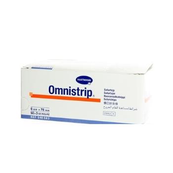 Omnistrip hypoalergénne prúžky na stiahnutie rany 6x76 mm 1 ks