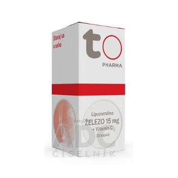 TOTO Lipozomálne ŽELEZO 15 mg + Vitamín C