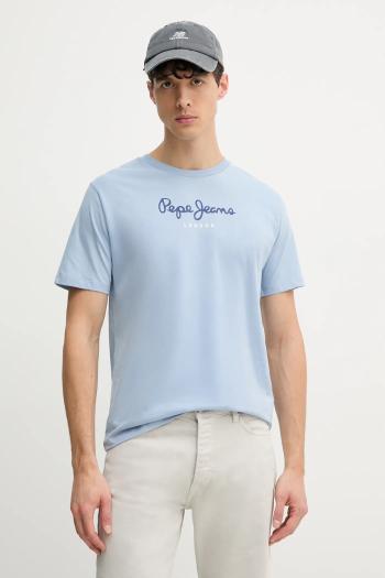 Bavlnené tričko Pepe Jeans Eggo pánske, s potlačou, PM508208