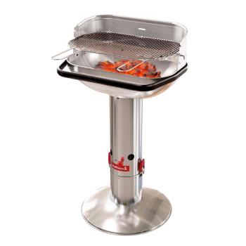 BARBECOOK BC-CHA-1004 LOEWY 55 SST NEREZOVY GRIL NA DREVENE UHLIE.