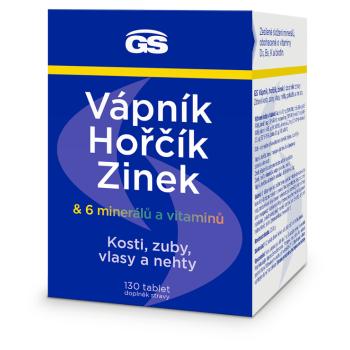 GS Vápnik horčík zinok 130 tabliet