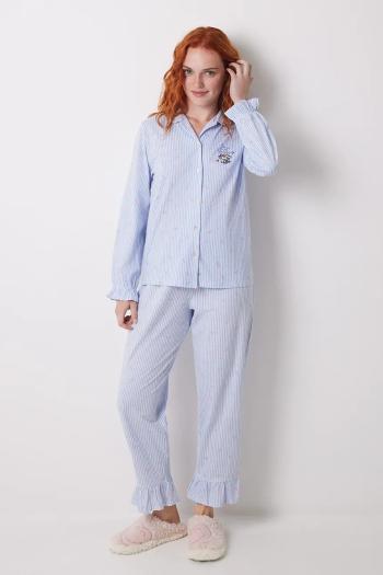 Bavlnené pyžamo women'secret SNOOPY dámske, bavlnené, 3139837