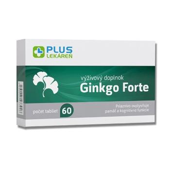 Plus lekareň Ginkgo Forte 60 tabliet