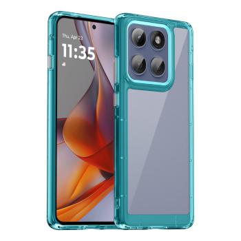 CRYSTAL Ochranný obal pre Motorola Edge 60 Pro tyrkysový
