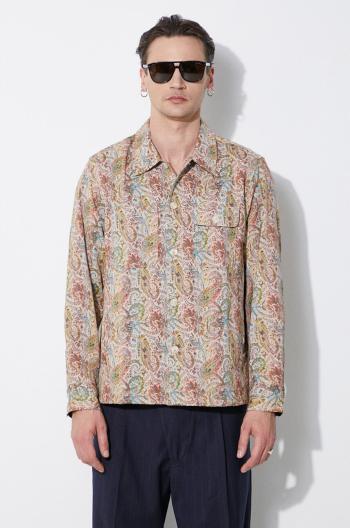 Bunda Corridor Paisley Jacquard Military Jacket pánska, prechodná, MJ0026