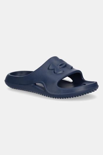 Detské šľapky Under Armour Locker V SL tmavomodrá farba, 3028732