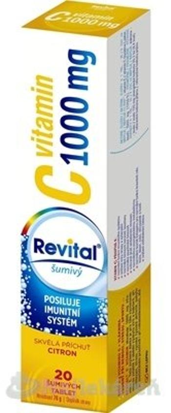 Revital vitamín C 1000 mg šumivý 20 šumivých tabliet