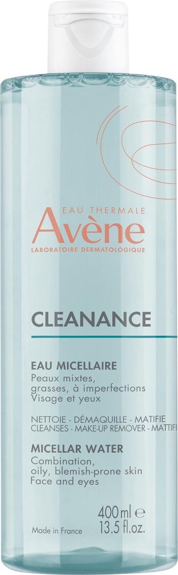 Micellás víz AVENE Cleanance Micellás víz érzékeny és aknéra hajlamos bőrre 400 ml